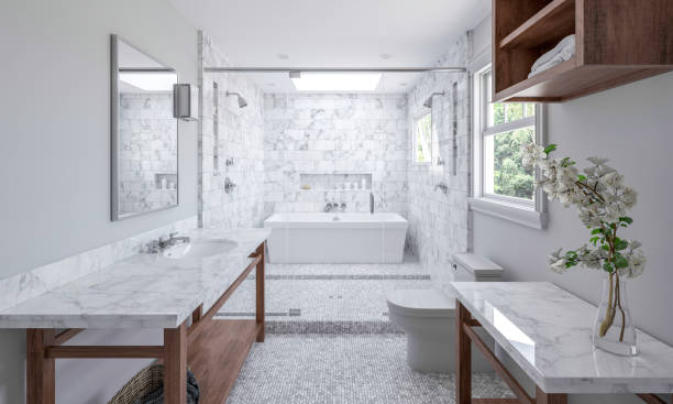 Bathroom natural stone | Jack's Carpet & Tile