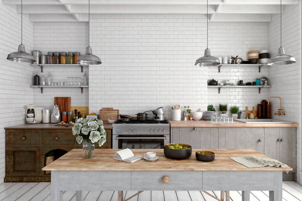 KITCHEN AND BATHROOM